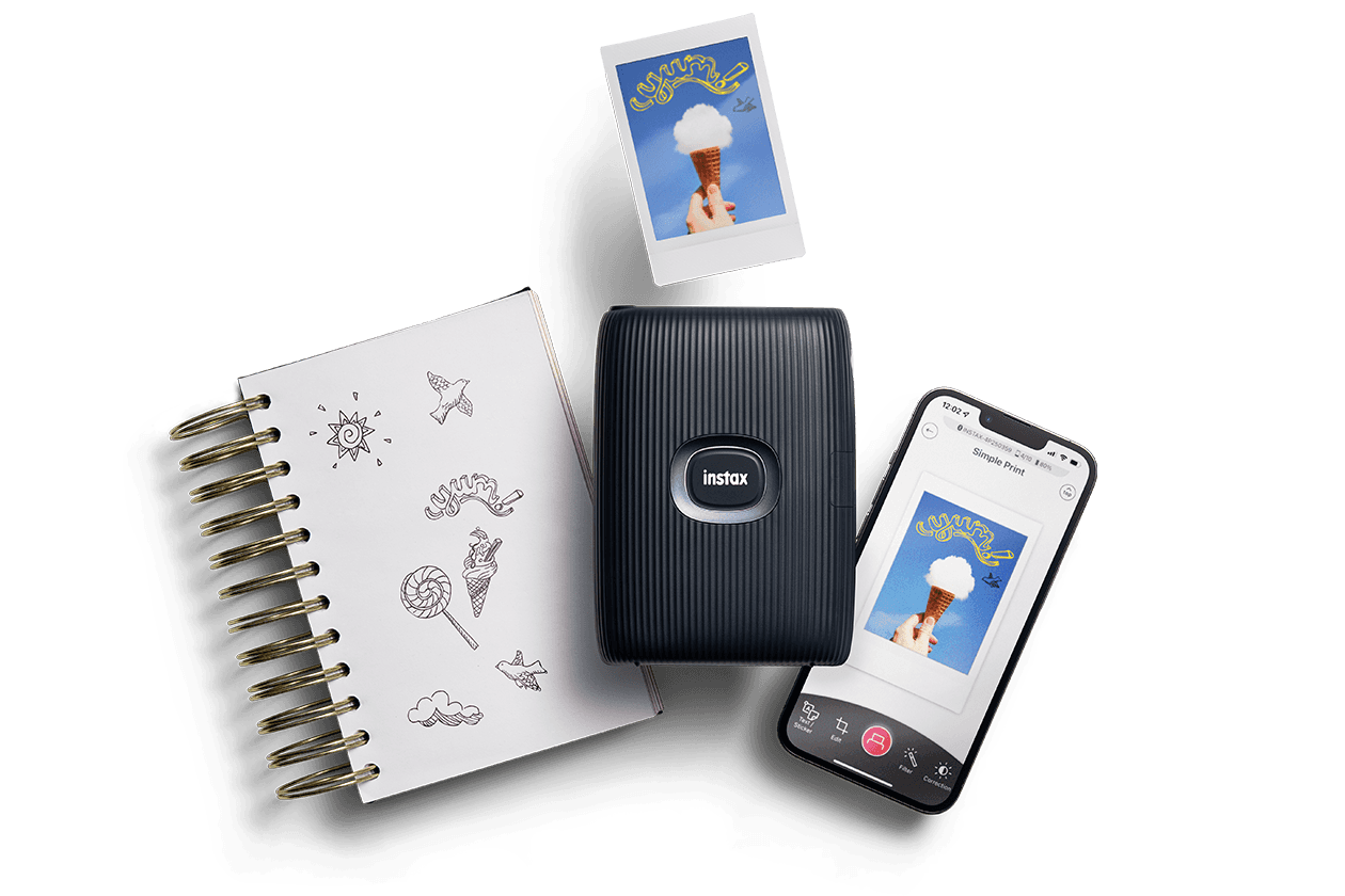 Smartphone printer instax mini Link 2